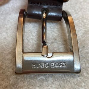 hugo boss leather belt